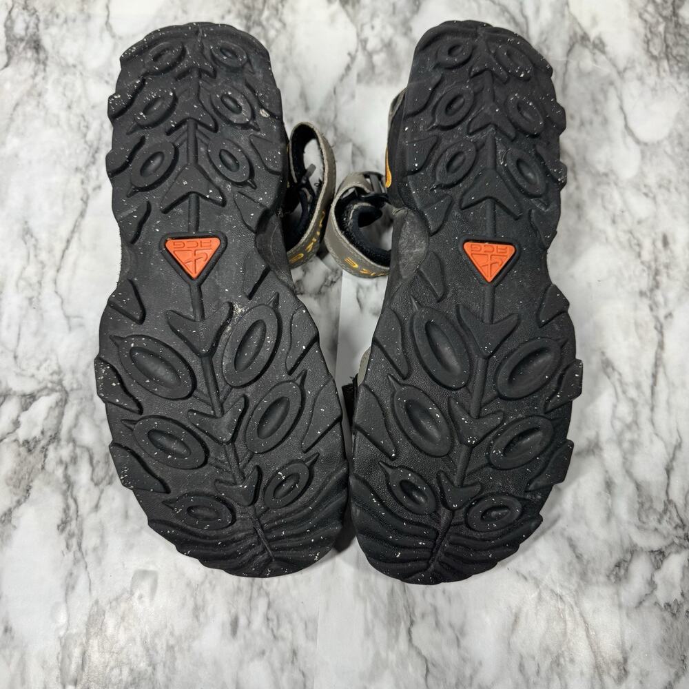 VTG Nike ACG Sandals Mens 10 Black Khaki Strap Sport Water Hike Trail Y2K - Picture 3 of 6